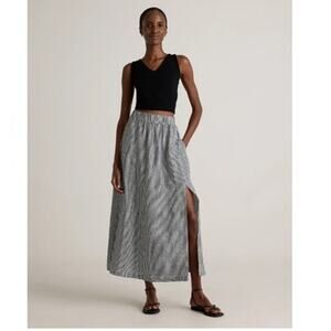 Quince linen maxi Skirt